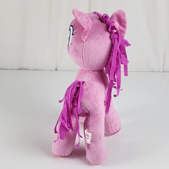 Hasbro 2012 My Little Pony Pinkie Pie 12" Stuffed Animal Pink Plush - Picture 5 of 10